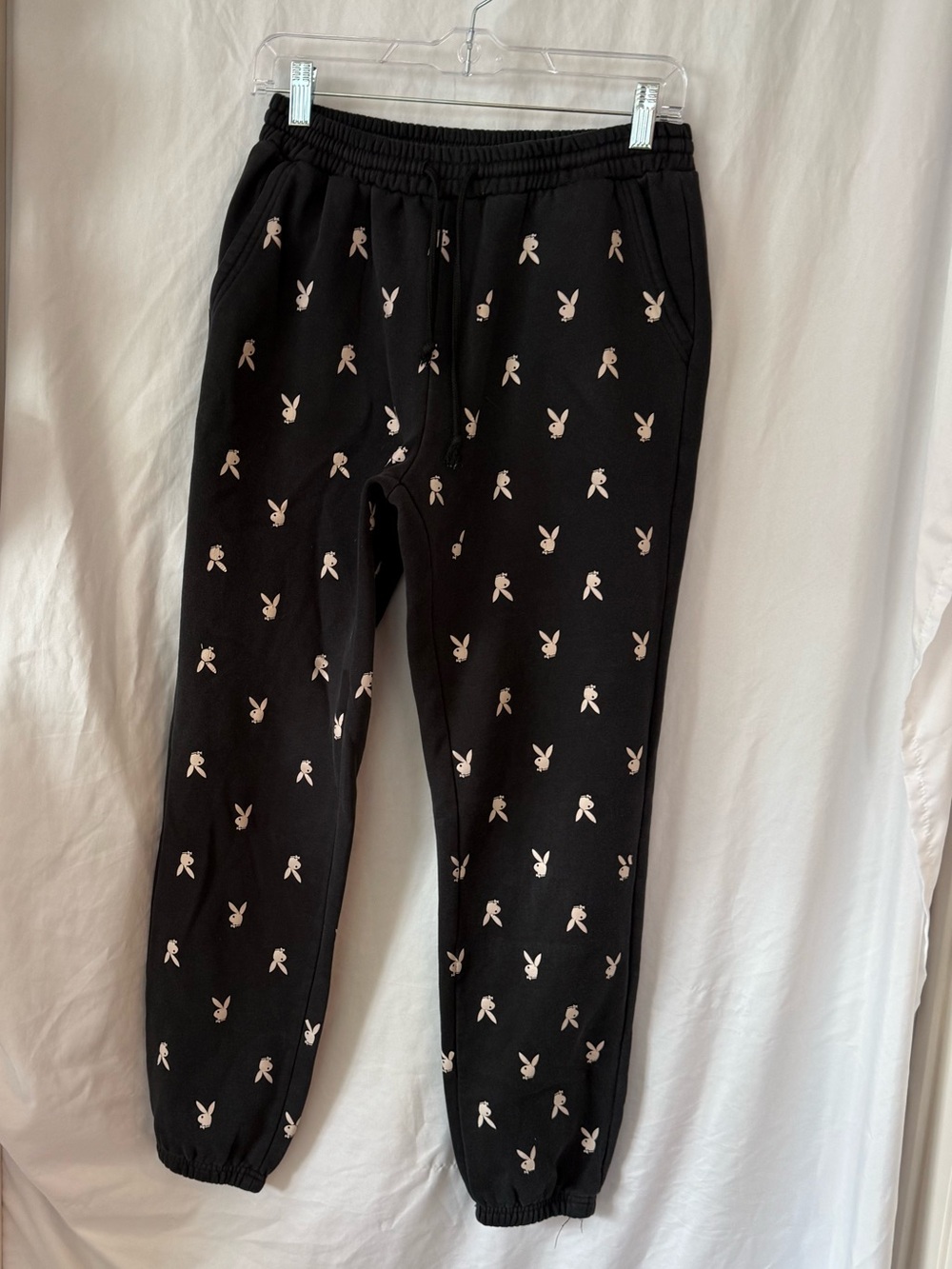 Playboy Black Jogger Sweatpants